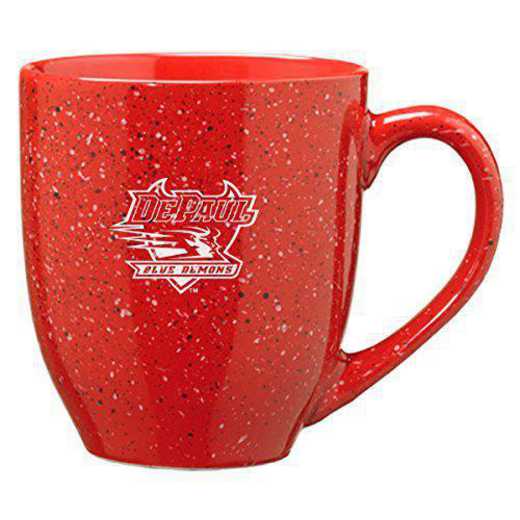 CER1-RED-DEPAUL-L1-LRG: LXG L1 MUG RED, DePaul